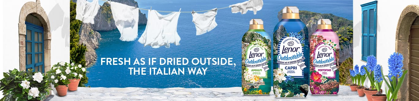 Lenor Outdoorables - The Italian Way 