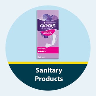 shop sanitary products