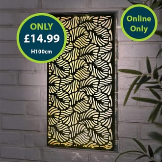 large garden wall light