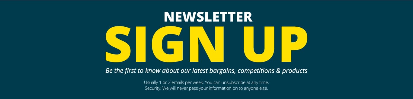 sign up to our email