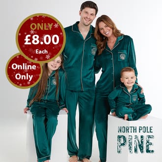 christmas pjs polar express green