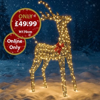 light up reindeer
