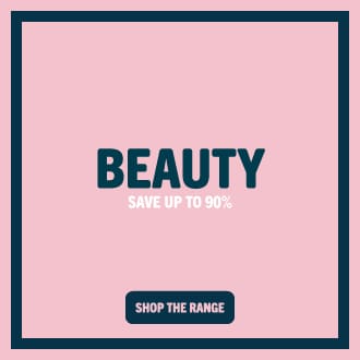 Shop Home Bargains beauty range with up to 90% off cosmetics, skincare, haircare and beauty essentials