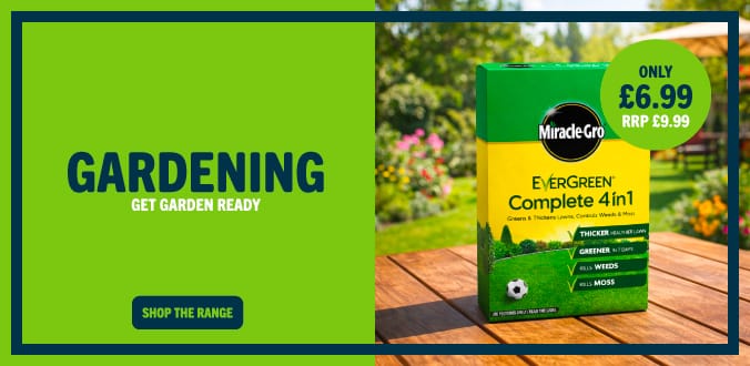 Shop gardening at home bargains