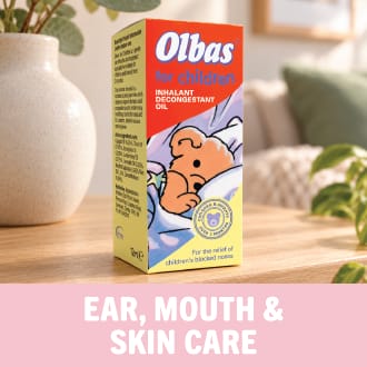 shop ear, mouth and skin products