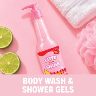 body wash and shower gels