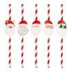 Sleigh Bells Paper Straws 20 Pack