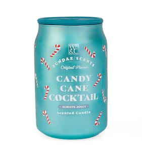 Sundae Scents Pop Can Always Jolly Scented Candle 315g - Candy Cane Cocktail