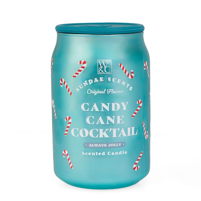 Sundae Scents Pop Can Always Jolly Scented Candle 315g - Candy Cane Cocktail 