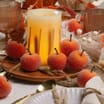 The Lifestyle Edit Harvest Artificial Frosted Apples 8 Pack