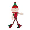 Chester's Christmas Tennis Ball & Plush Rope Toy - Elf