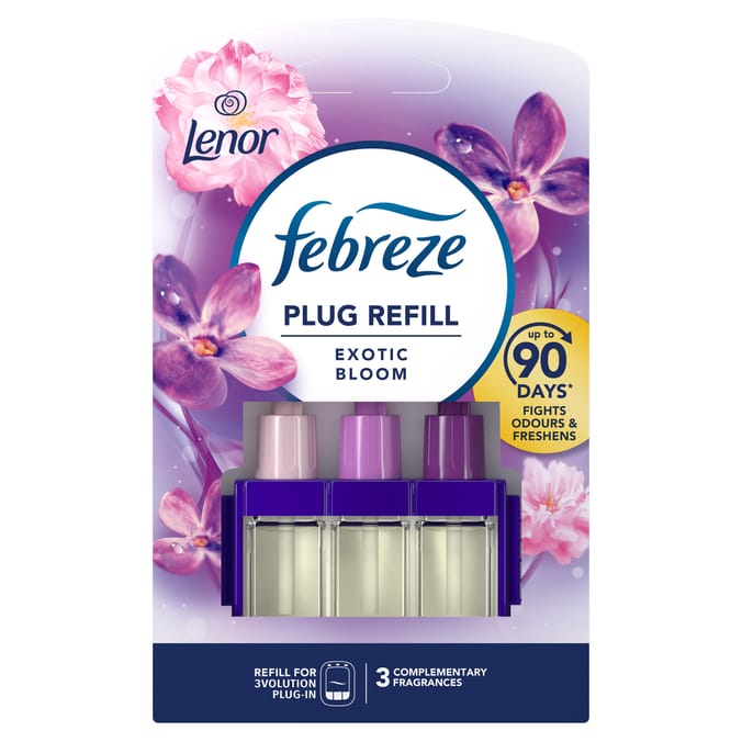 Febreze 3Volution Air Freshener Plug-In Refill Exotic Bloom 20ml