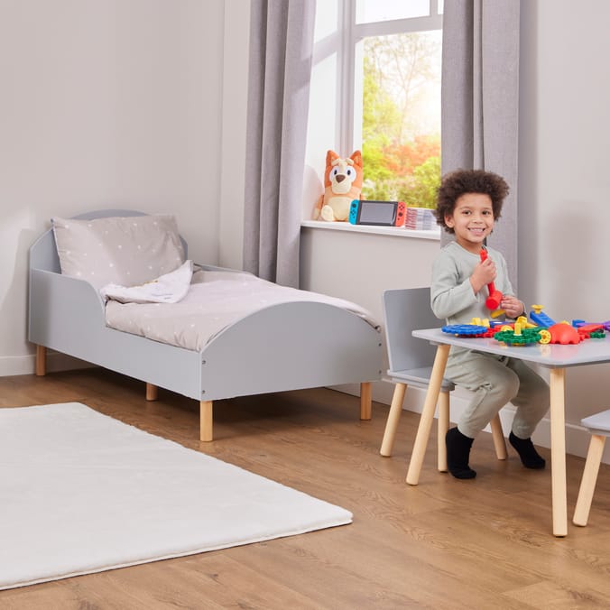 Liberty House Toys Kids Grey Toddler Bed