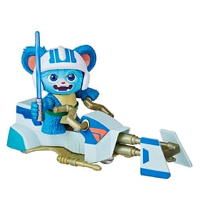 Star Wars Young Jedi Adventures Figure & Speeder Bike - Nubs