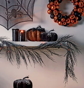 Haunted House 1.8m Led Light Up Branch Garland