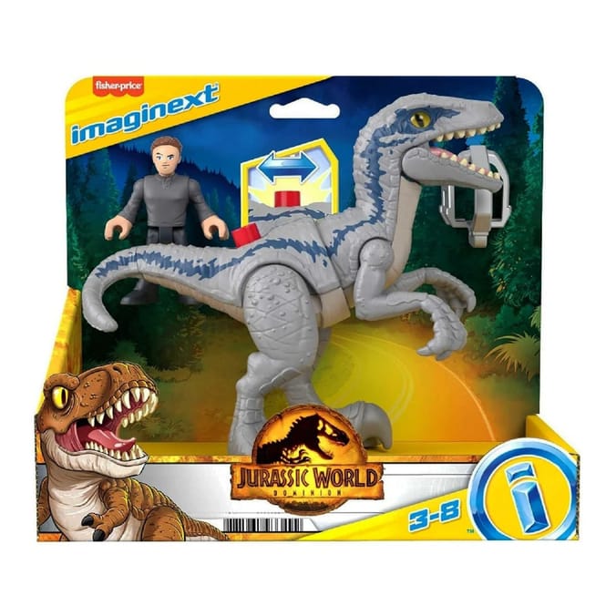Imaginext Jurassic World Dominion - Breakout Blue & Owen