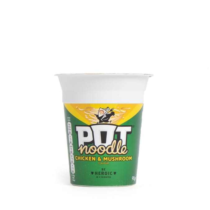 Pot Noodle Chicken & Mushroom 90g x12