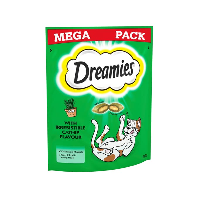 Dreamies Cat Treat Biscuits with Catnip 200g