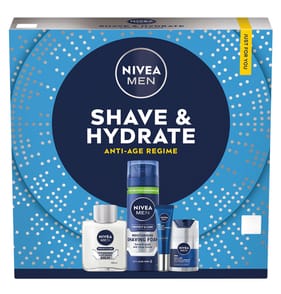 Nivea Men Shave & Hydrate Skincare Gift Set
