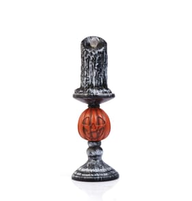 Hallow Scream Light Up Pumpkin Candle