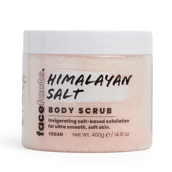  Face Facts Body Scrub Pink Himalayan Salt 400ml