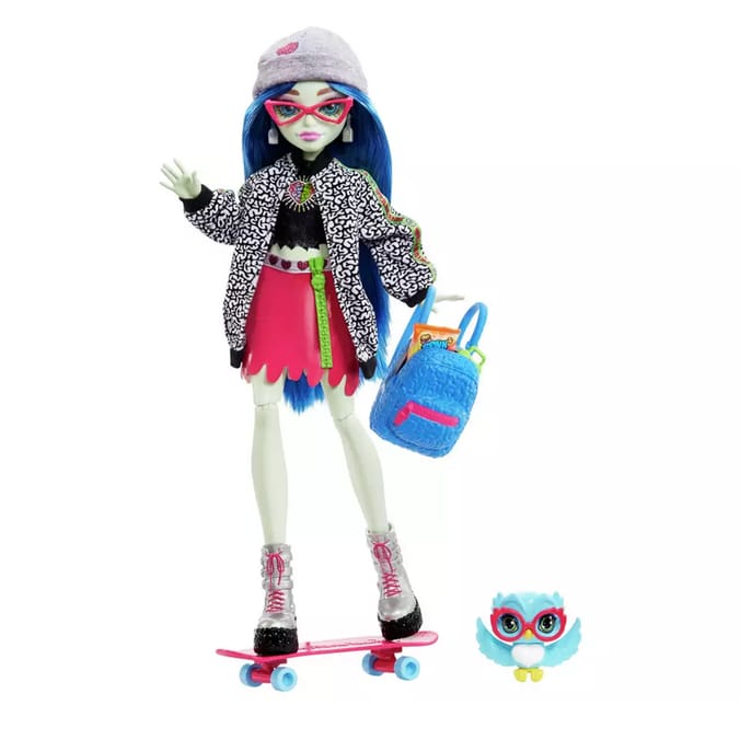 Monster High Doll with Pet & Accessories - Ghoulia Yelps