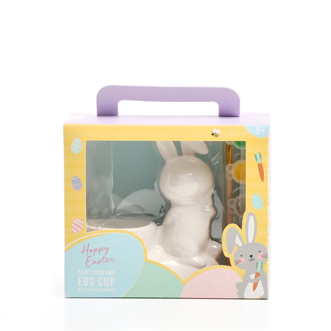 Hoppy Easter Paint Your Own Egg Cup - Bunny