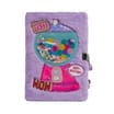 Lockable Plush A5 Notebook