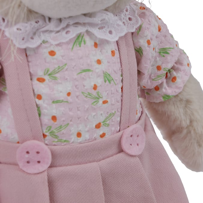 Happy Easter Sitting Plush Easter Bunny