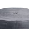 Home Collections Round Velvet Pouf