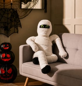Hallow Scream Max the Mummy Cushion Decoration 5FT
