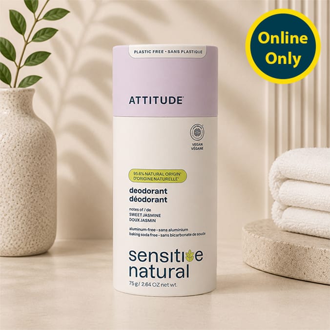 Attitude Natural Care Oatmeal & Chamomile Deodorant 85g