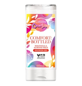 Cussons Creations Comfort Bottled Magnolia & Almond Milk Shower Gel 400ml