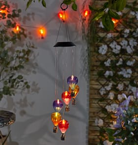 Firefly Hot Air Balloon Mobile Solar Lights