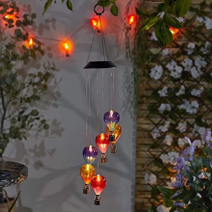 Firefly Hot Air Balloon Mobile Solar Lights