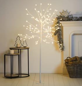 Prestige Mains Operated 120 LED Berry Tree - Warm White