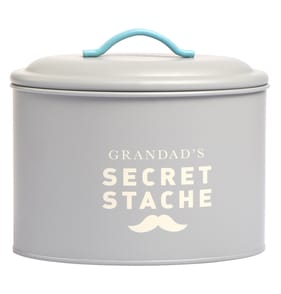 Just For You Dad Biscuit Tin - Grandad's Secret Stache