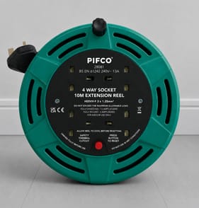 Pifco 4 Way Socket 10M Extension Reel