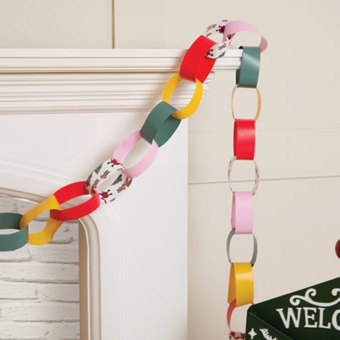 Sleigh Bells Bunting & Paper Chain Set