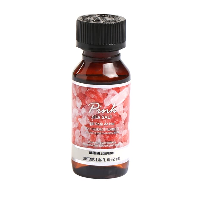 Highly Fragranced Warming Oil 55ml - Pink Sea Salt