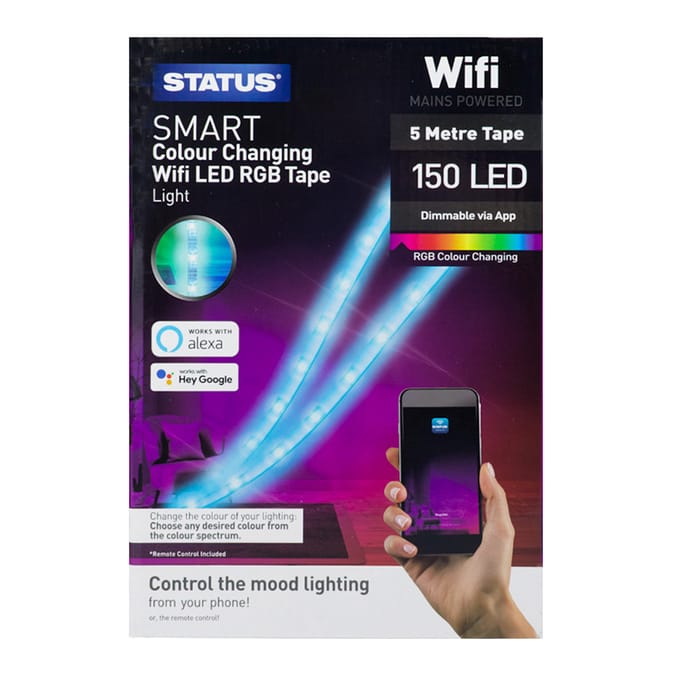 Status Smart RGB Colour Changing LED Strip 5m