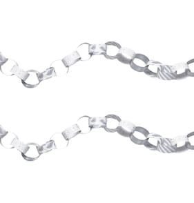 Festive Feeling Paper Chain Decoration - Silver