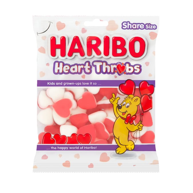 Haribo Heart Throbs 160g