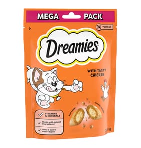 Dreamies Cat Treat Biscuits 200g - Chicken Flavour