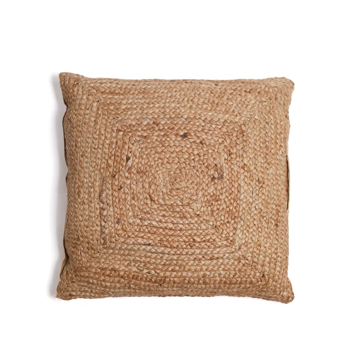 The Outdoor Living Collection Jute Square Floor Cushion