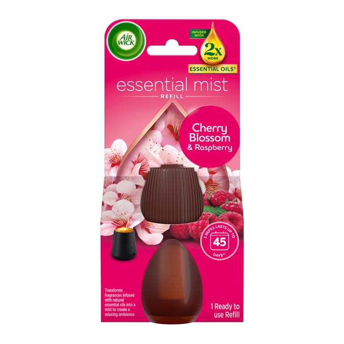 Air Wick Cherry Blossom & Raspberry Mist Single Refill 20ml