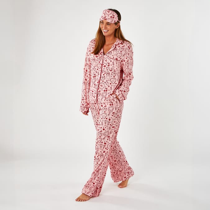 Originals With Love Galentines Pyjamas