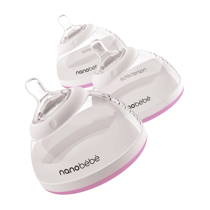 Nanobebe Breastmilk 150ml Bottle 3 Pack
