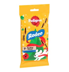 Pedigree Christmas Rodeo Dog Treats 7 Sticks 123g - Turkey x12