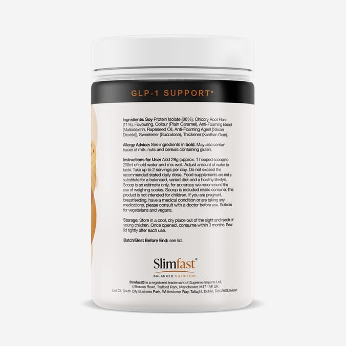 Slimfast Protein Plus Fibre 616g - Caramel Cookie